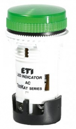 Лампа сигнальная LED матовая TT02X1 240V AC (зеленая) 54мм                                                                                                                                                                                                