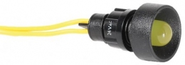 Лампа сигнальная LS LED 10 Y 24 (10мм, 24V AC, желтая)                                                                                                                                                                                                    