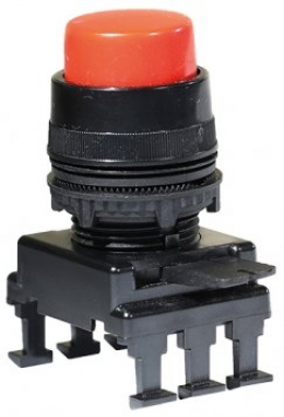 Кнопка-модуль выступающая c фиксацией НF45C1 (красный)                                                                                                                                                                                                    