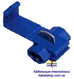 ЗПО-1 1,0-2,5 мм2 синий (100 шт) ИЭК