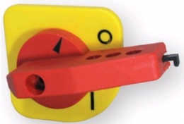 Рукоятка для LA3/LA4 Y-R на дверцу шкафа (желто-красная)                                                                                                                                                                                                  