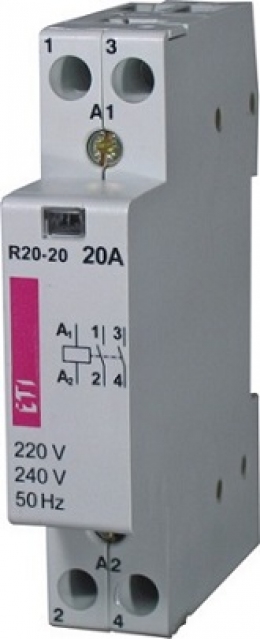 Контактор R 20-02 24V AC 20A (AC1)                                                                                                                                                                                                                        