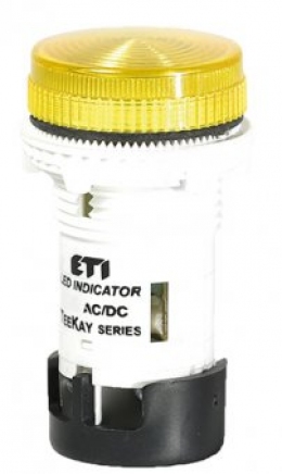 Лампа сигнальная LED матовая TT04U1 24V AC/DC (желтая) 54мм                                                                                                                                                                                               
