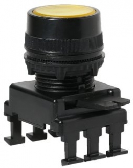 Кнопка-модуль утопленная с подсветкой HD16C4 (желтый)                                                                                                                                                                                                     