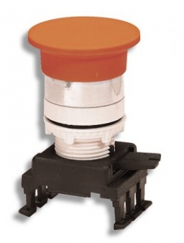 Кнопка-грибок HU55B1 откл. нажатием (40 мм, красный)                                                                                                                                                                                                      