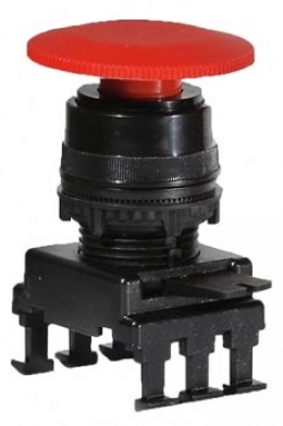 Кнопка-грибок HD55C1 без фиксации (40 мм, красный)                                                                                                                                                                                                        
