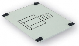 Лицевая панель 4хHVL00 и 21 модуль CP 3.8-2 H00 M (В300xШ950)                                                                                                                                                                                             