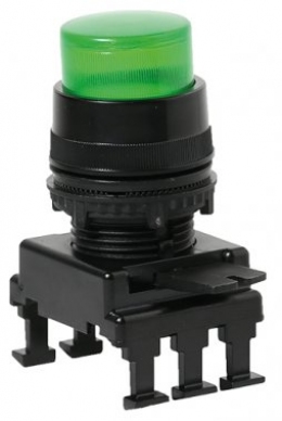 Кнопка-модуль выступающая с фикс. и с подсв. HF46C2 (зеленый)                                                                                                                                                                                             