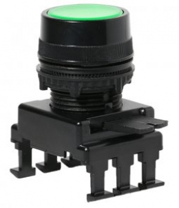 Кнопка-модуль утопленная с подсветкой HD16С2 (зеленый)                                                                                                                                                                                                    