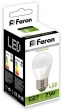 Лампа светодиодная LED LB-95 7Вт Е27 4000К «FERON» 0
