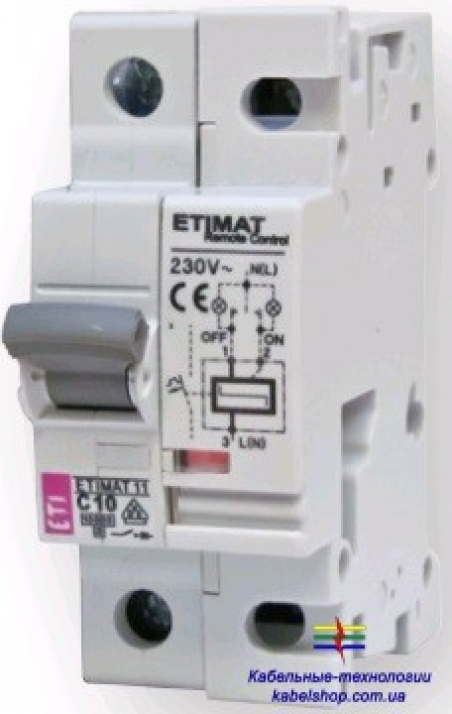 Автоматический выключатель с Д.У. ETIMAT 11_RC 1p C16A                                                                                                                                                                                                    