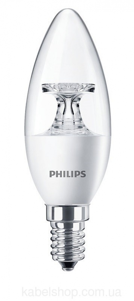 Лампа Corepro candle ND 5.5-40W E14 840 B35 CL Philips                                                                                                                                                                                                    