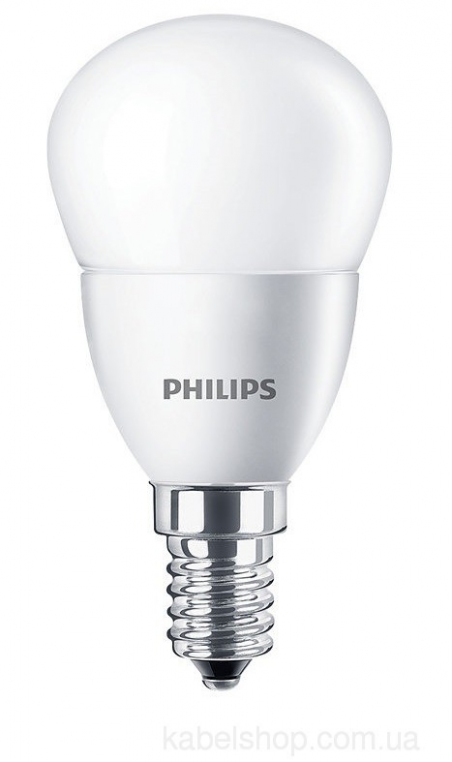 Лампа ESSLEDLustre 6.5-75W E14 827 P45NDFR RCA Philips                                                                                                                                                                                                    