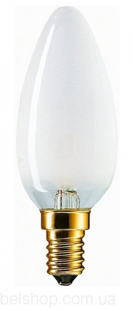 Лампа ЛОН 60 Stan 60W E14 230V B35 FR 1CT/10X10F Philips                                                                                                                                                                                                  