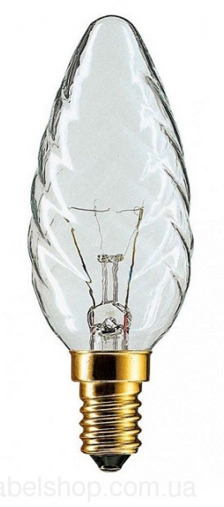 Лампа ЛОН 60 Deco 60W E14 230V BW35 CL 1CT/4X5F Philips                                                                                                                                                                                                   