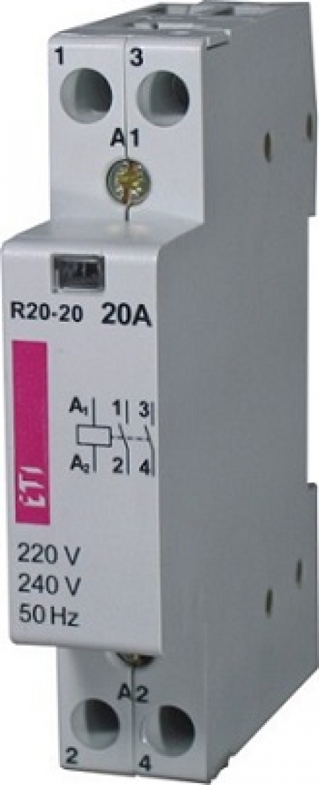 Контактор R 20-20 24V AC 20A (AC1)                                                                                                                                                                                                                        