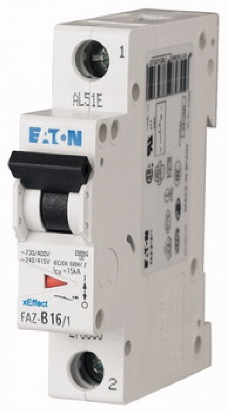 Автоматический выключатель 15кА (1полюс.) FAZ-C40/1 Moeller-EATON ((MG))(278565-)