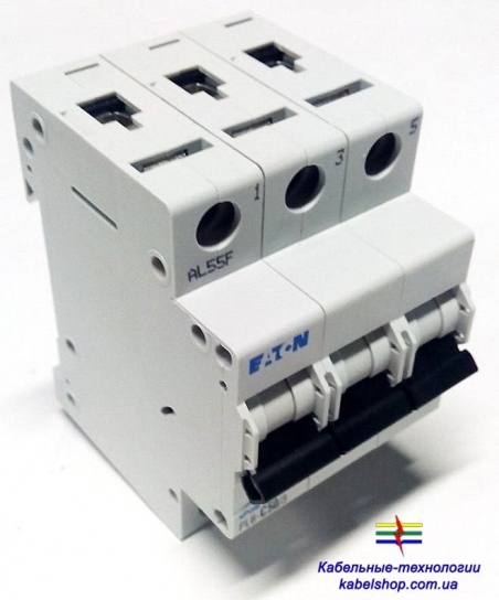 Автоматический выключатель 3-полюс. PL6-B25/3 Moeller-EATON ((CM))(286591-)3/25
