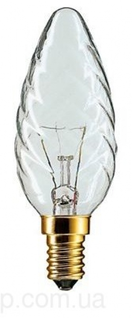 Лампа ЛОН 40 Deco 40W E14 230V BW35 CL 1CT/4X5F Philips                                                                                                                                                                                                   