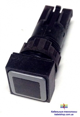 Головка кнопки чёрная, с самовозвратом Q18D-SW Moeller-EATON (MC)(086788-)