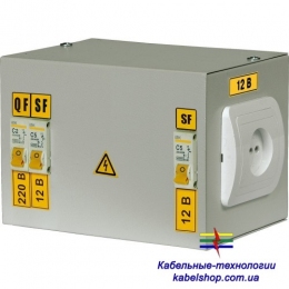Ящик с понижающим трансформатором ЯТП-0,25 380/12-3 36 УХЛ4 IP30
