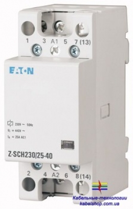 Контактор для проводок Z-SCH230/25-40 Moeller-EATON ((CE))(248847-)