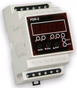 Программируемое цифровое реле PDR-2/A UNI  12-240V AC/DC (2x16A_AC1)                                                                                                                                                                                      