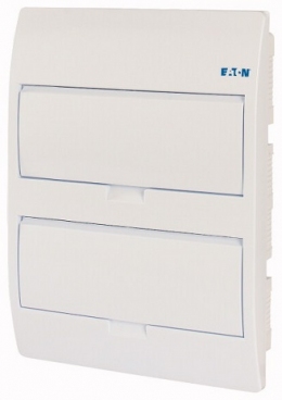 Ящик для скрытого монтажа, Дверь  белая, IP40, 24 мод. BC-U-2/24-TW-ECO Moeller-EATON ((CH*))(281710-)