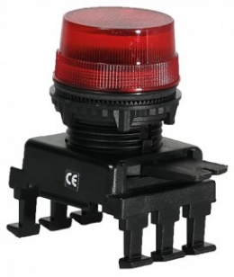Сигн.лампа-модуль матовая HB07F1 (красная)                                                                                                                                                                                                                