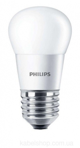 Лампа LEDBulb 4-40W E27 3000K 230V P45(APR) Philips                                                                                                                                                                                                       