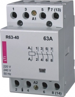 Контактор R 63-40 230V AC 63A (AC1)                                                                                                                                                                                                                       