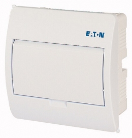 Ящик для скрытого монтажа, Дверь  белая, IP40, 8 мод. BC-U-1/8-TW-ECO Moeller-EATON ((CH*))(281697-)