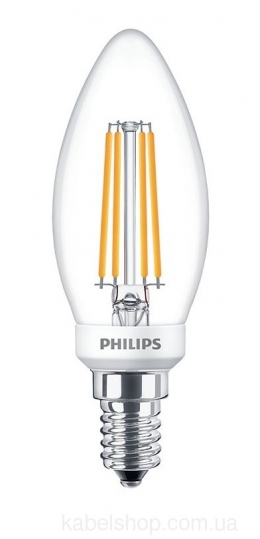 Лампа CLA LEDCandle D 5-40W B35 E14 827 CL Philips                                                                                                                                                                                                        