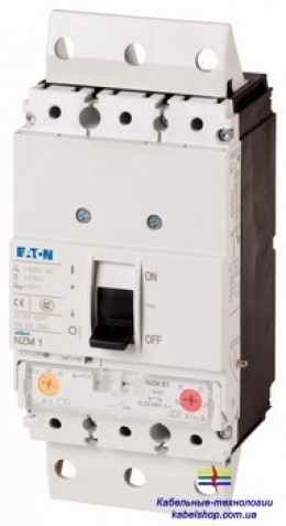Силовой авт. выключатель с подг. под втычное исполнение NZMN1-M63-SVE Moeller-EATON ((MA))(112765-)