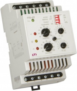 Реле контроля потребляемого тока PRI-42 AC 230V (3 диапазона) (2x16A_AC1)                                                                                                                                                                                 