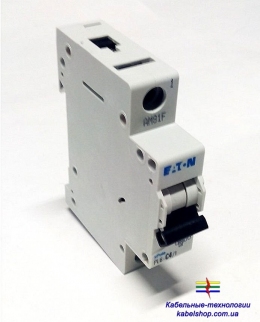 Автоматический выключатель 1-полюс. PL6-C40/1 Moeller-EATON ((CM))(286537-)1/40