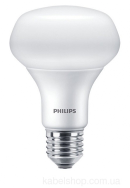 Лампа LED Spot 10W E27 6500K 230V R80 RCA Philips                                                                                                                                                                                                         