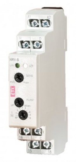 Реле контроля уровня жидкости HRH-5 UNI 24..240V AC/DC (1x16A_AC1)                                                                                                                                                                                        