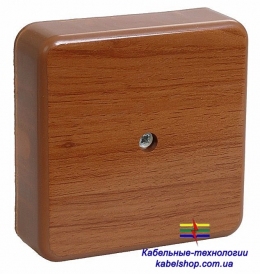 Коробка КМ41222-05 расп. для о/п 100х100х44 дуб (с конт.гр.)
