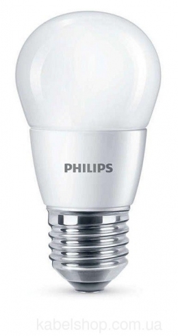 Лампа ESSLEDLustre 6.5-75W E27 840 P45NDFR RCA Philips                                                                                                                                                                                                    
