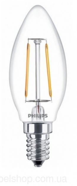 Лампа LEDClassic 4-40W B35 E14 865 CL NDAPR Philips                                                                                                                                                                                                       