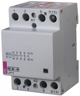 Контактор RD 40-40 (230V AC/DC) (AC1)                                                                                                                                                                                                                     