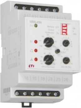 Реле контроля напряжения HRN-43N 400V AC (3F, 2x16A_AC1) с нейтралью                                                                                                                                                                                      
