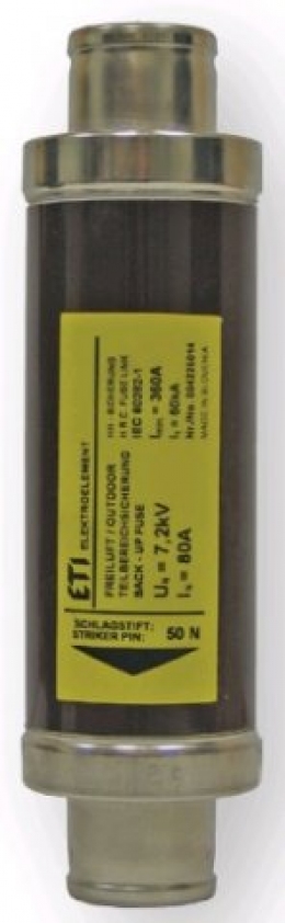 Предохранитель VVT-D 7,2kV 160A 50kA (e=292мм)                                                                                                                                                                                                            