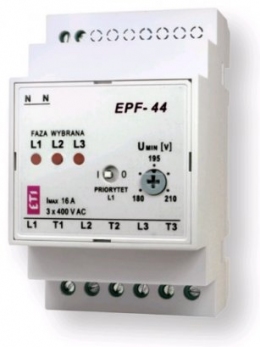 Реле автоматического выбора фаз EPF-44 230/400V (180-210V AC)                                                                                                                                                                                             