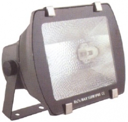Прожектор MHF-150 45 150Вт Rx7S черный