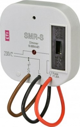Диммер SMR-S (до 300W, активн.+индукт.нагрузка) (в монтажную коробку)                                                                                                                                                                                     