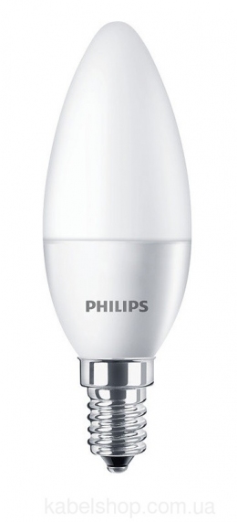 Лампа CorePro candle ND 5.5-40W E14 827 B35 FR Philips                                                                                                                                                                                                    