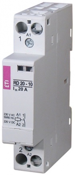Контактор RD 20-20 (230V AC/DC) (AC1)                                                                                                                                                                                                                     