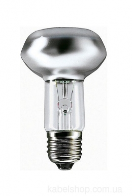 Лампа рефлекторная R63 60Вт E27 мат.(PHILIPS)